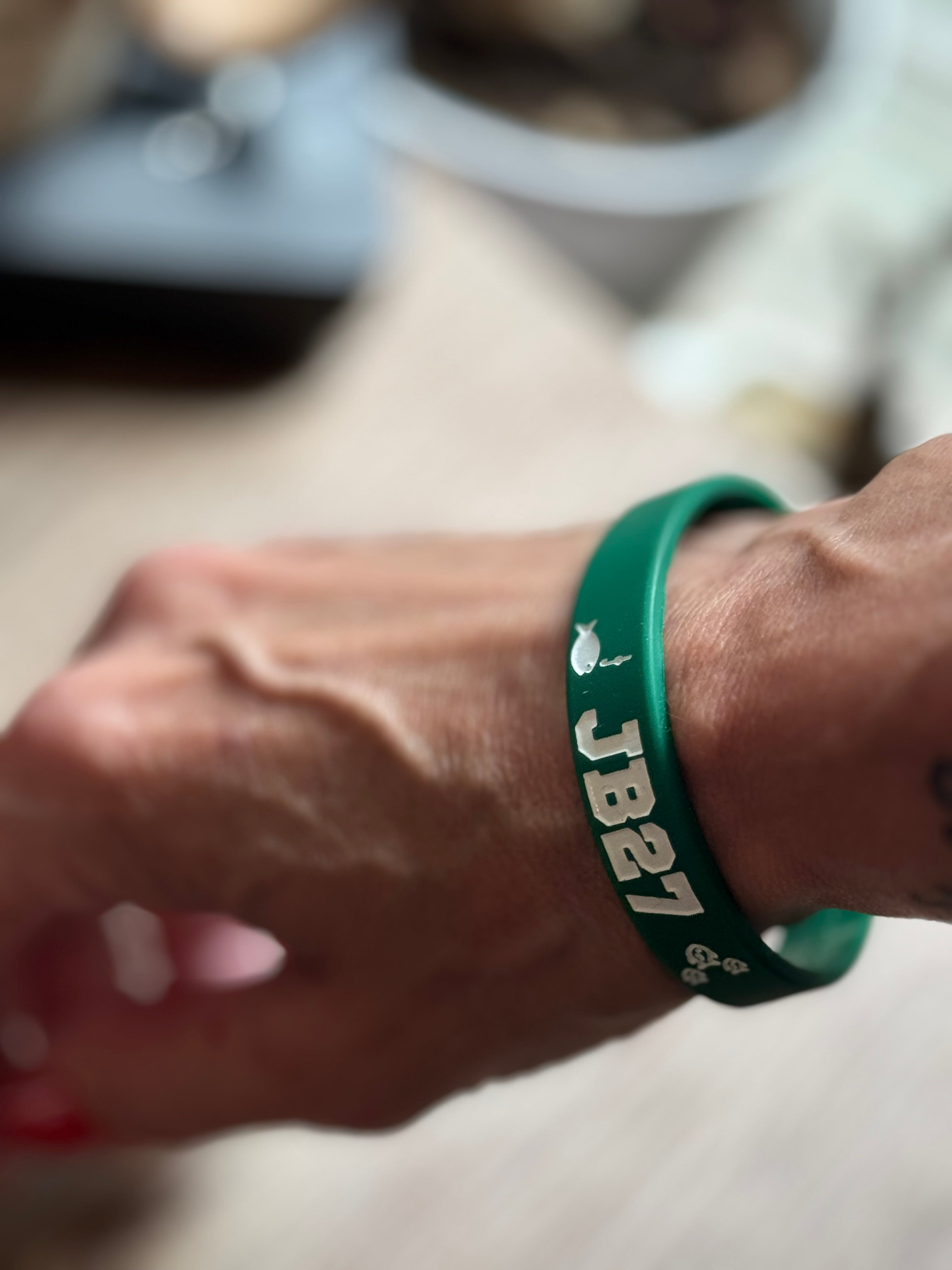 JB27 Silicone Wristband- Medium